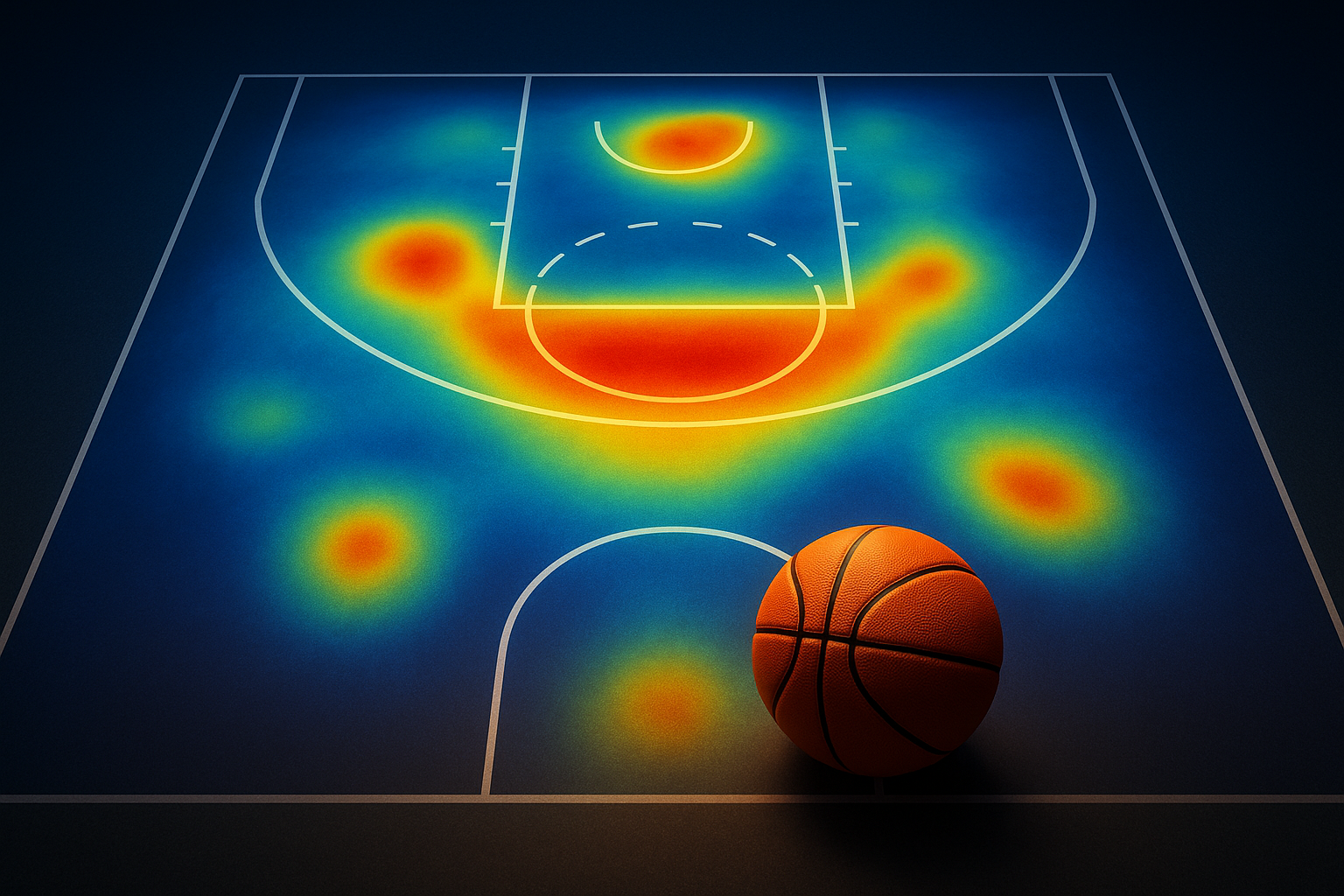 You are currently viewing Shot chart: jak mapa rzutów pokazuje styl zawodnika?